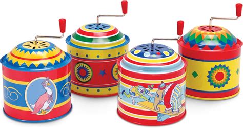 Tin Music Boxes Toy (each item sold separately)